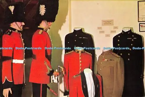 D107860 Royal Fusiliers Museum. Tower of London. Offizier und Füsilier. 1903 1939