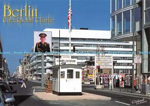 D108056 Berlin. Friedrichstraße. Checkpoint Charlie. Rahmel. Ihlow