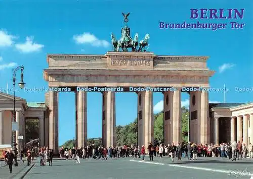 D108064 Berlin. Brandenburger Tor. Rahmel. Ihlow