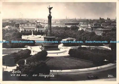 D108136 Berlin. Weiser Krieg. der Königsplatz. R. Lissner