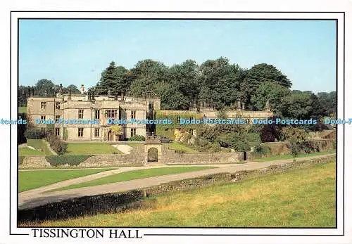D109882 Tissington Hall. Robin Dengate. Millstone Karten