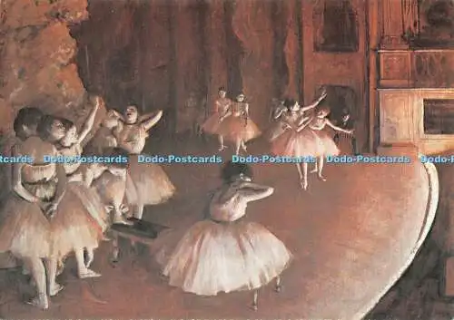 D109913 Paris. Jeu de Paume. Repetition D Un Ballet Sur la Scene. Edgar Degas. T