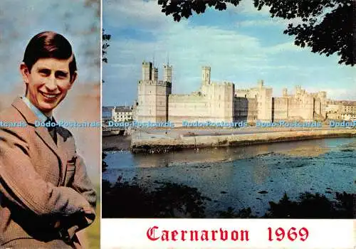 D109932 Caernarvon. Die Investitur von H. R. H. The Prince of Wales. J. Arthur D