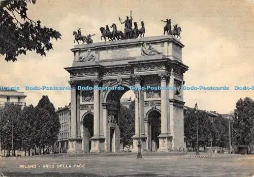 D110135 Milano. Arco della Pace. Friedensbogen