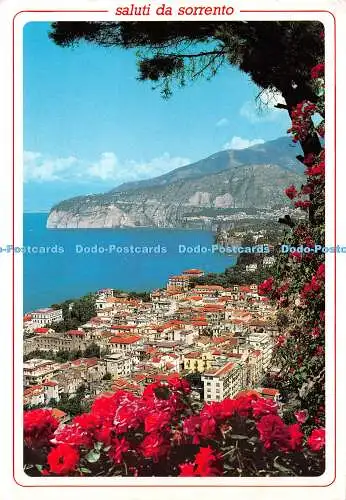 D111905 Sorrent. Saluti da Sorrento. Vincenzo Carcavallo. C. A. R. Co. Graf
