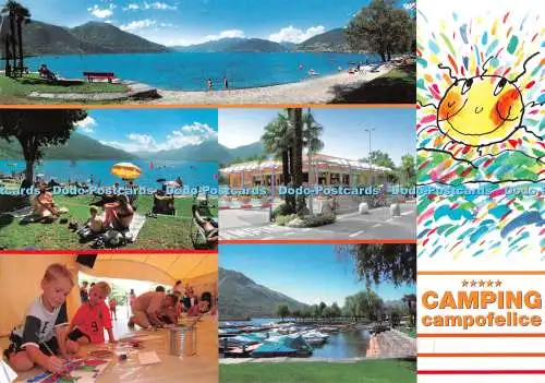 D110357 Camping Campofelice. CH 6598 Tenero Lago Maggiore. Edizioni Campofelice.