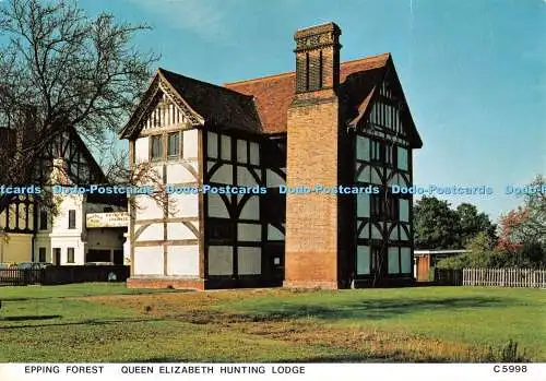 D109212 Epping Forest. Queen Elizabeth Hunting Lodge. Richter. C. 5998. 1985