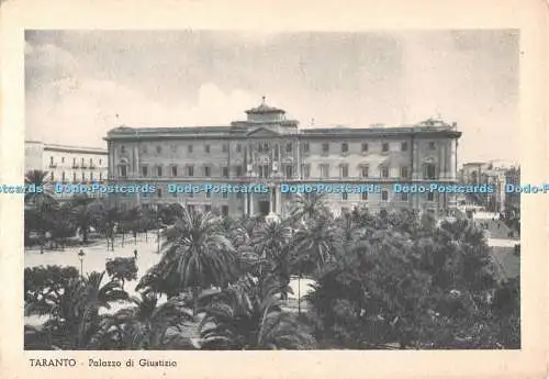 D1102 Taranto. Palazzo di Giustizia. Ris. G. Rimini