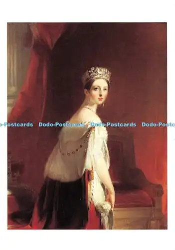 D112364 Thomas Sully 1783 1872. Queen Victoria. Wallace Kollektion. Glatzenbildung und