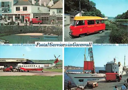 D109267 Postdienste in Cornwall. Postamt St. Mawes. Ein Postamt Bild