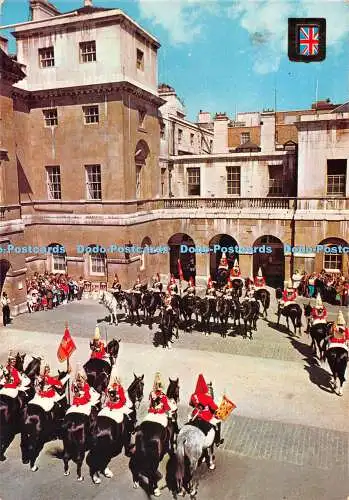 D112421 London. Schutzwechsel. Horse Guards Gebäude. Escudo De Oro. Fisa.