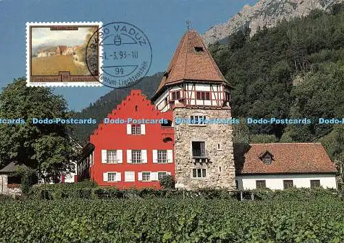 D109330 Vaduz. Furstentum Liechtenstein. Liechtensteiner Maler. Hans Gantner. Ca