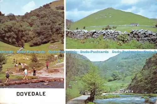 D110795 Dovedale. District View Verlag. BT 4290. 1987. Multi View