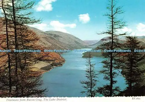 D113947 Thirlmere von Raven Crag. Lake District. ET. 1673. Bamforth