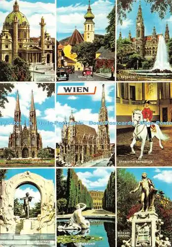 D112716 Wien. Richard Pietsch. PAG. Nr. 46. 087. Multi View. 1981