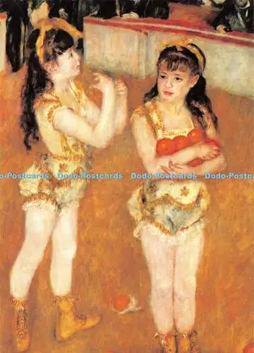 D111026 Junge Zirkusmädchen. 1879. Magna Bücher. Auguste Renoir