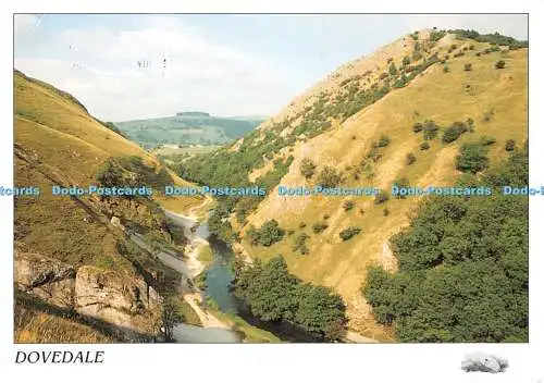 D109587 Dovedale. Millstone Karten. Postkarte