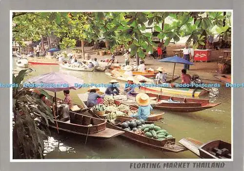 D114124 Thailand. Schwimmender Markt. Phornthip Phatana