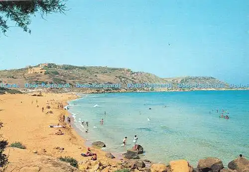 D116319 Gozo. Ramla Bay. Perfecta Werbung