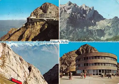 D114145 Pilatus. Hotel Bellevue. Engelberger. Multi View