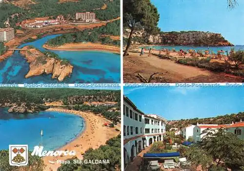 D114146 Menorca. Playa Sta. Galdana. Postales Internacional Farbe. Multi View