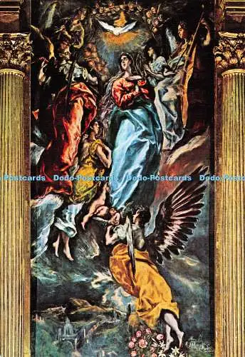 D112834 El Greco. Die Annahme. Savir