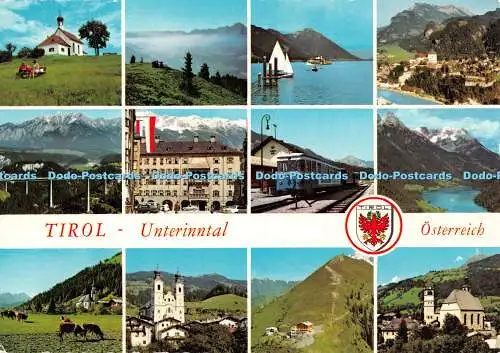 D114164 Tirol. Unterinntal. Osterreich. Alpine Luftbild. Multi View