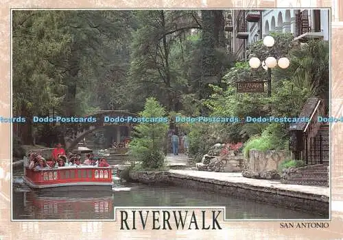 D114203 Riverwalk. San Antonio. Jas. John Elk. III