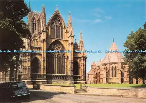 D116407 Lincoln Cathedral. East End und Chapter House. Walter Scott