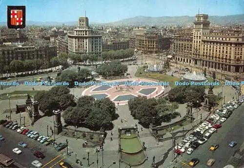 D111242 Barcelona. Cataluna Square. Fisa I.G. Comercial Escudo de Oro. Nr. 100