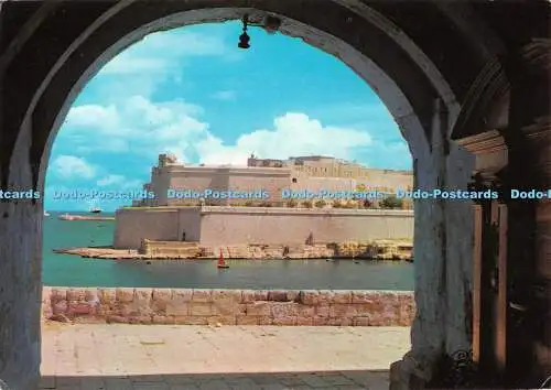 D111243 Malta. G. C. Fort St. Angelo. Unerobert während der Großen Belagerung von 1565