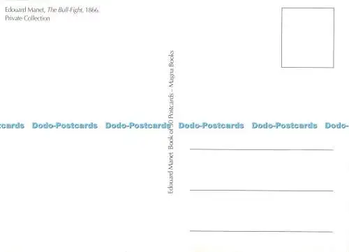 D111259 Der Stierkampf. 1866. Magna Bücher. Edouard Manet