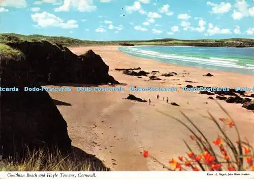 D111267 Cornwall. Gwithian Beach und Hayle Towans. John Hinde. E. Nagele. 1977