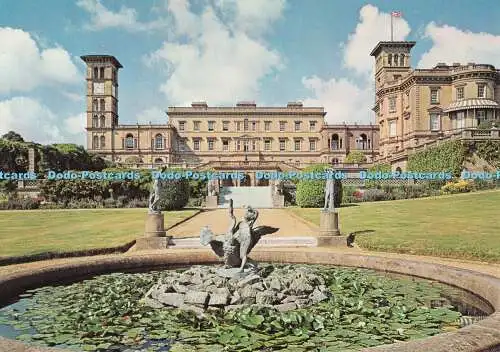 D111275 Isle of Wight. Osborne House. Der italienische Garten. Willsons Drucker. Cro