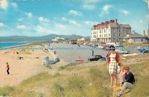 D109818 Blick auf Stadt und Meer. Valentinstag. 1972