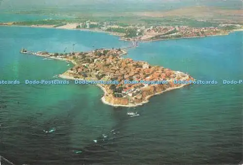 D116489 Nessebar. Postkarte