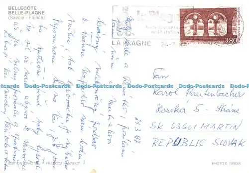 D111288 Bellecote. Belle Plagne. J. P. Francoz. 1997