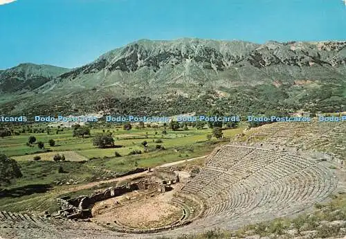 D116517 Dodoni. Das antike Theater. Postkarte