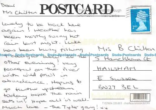 D113022 Norfolk Broads. Postkarte