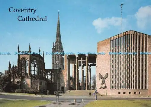 D111322 Kathedrale von Coventry. Turm und Ostseite. Richter. C 4575