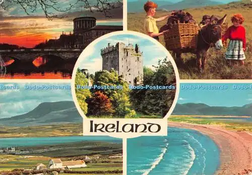 D111335 Irland. John Hinde. Multi View. 1980