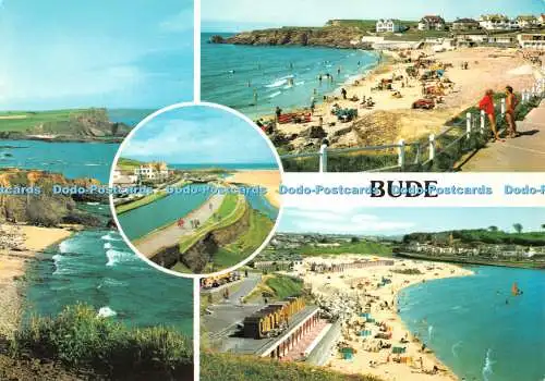 D113045 Bude. Tintagel. Boscastle. John Hinde. Multi View