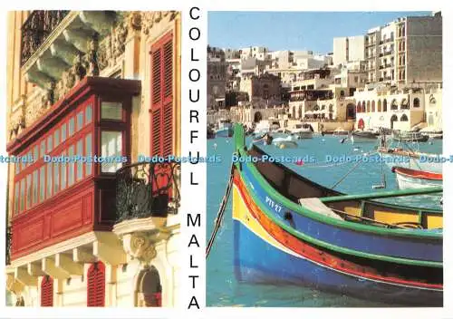 D111347 Buntes Malta. klicken. Multi View