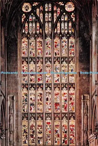 D114375 Bath Abbey. Das große Ostfenster. J. Arthur Dixon