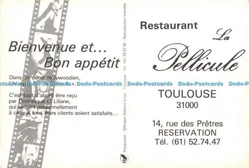 D113093 Restaurant le Pellicule. Diffusion Editions Eclair