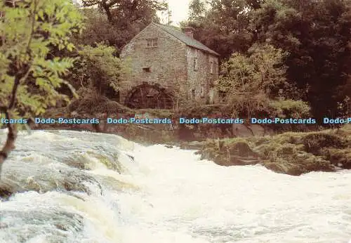 D111439 Cenarth Falls. Die Mühle. J. Arthur Dixon