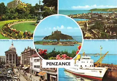 D116665 Penzance. John Hinde. Multi View