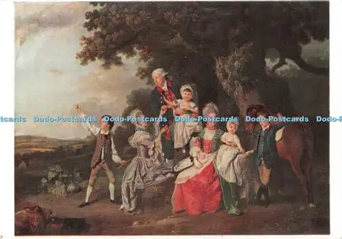 D111453 Tate Gallery. Familie Bradshaw. 1769. Balding und Mansell. Johann Zof