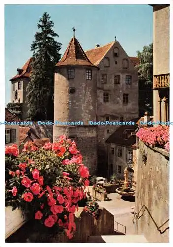 D118023 Meersburg am Bodensee. Gebr. Metz. Agfacolor