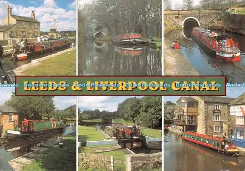 D113179 Leeds und Liverpool Canal. Wheelton Lock. J. Salmon. Multi View